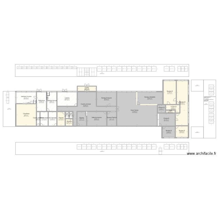 MUPA - Projection. Plan de 0 pièce et 0 m2