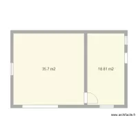 Plan Garage double 35 avec atelier 18