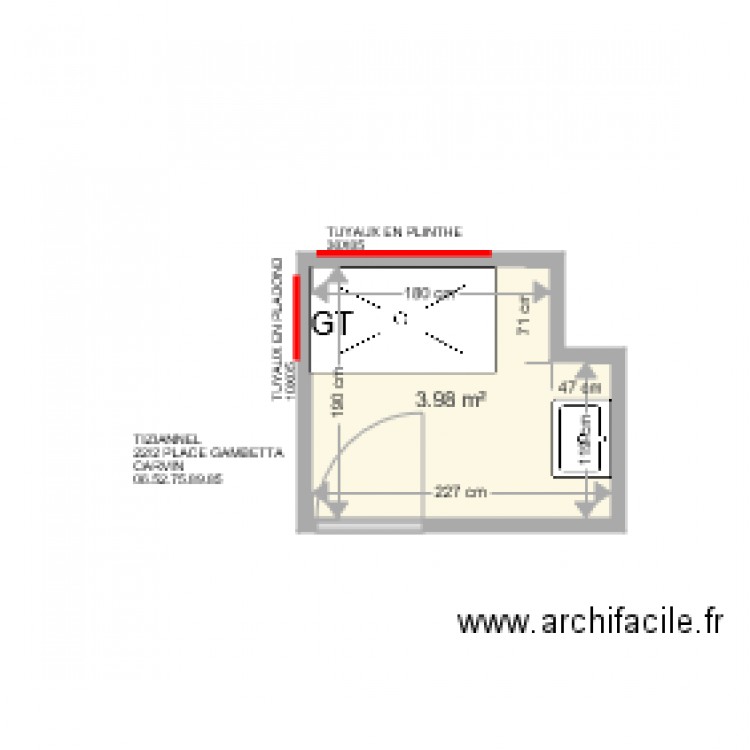 TIZIANNEL. Plan de 0 pièce et 0 m2