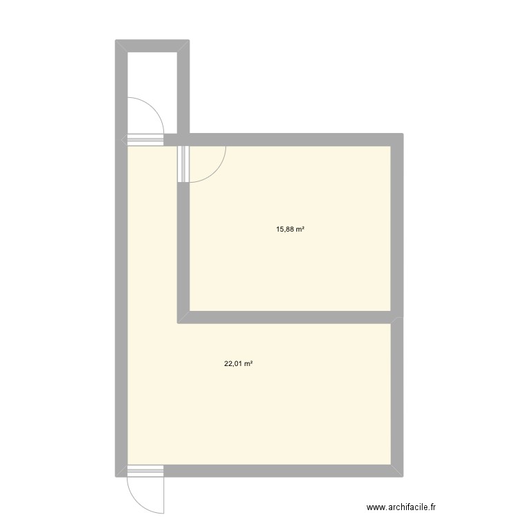 Local. Plan de 0 pièce et 0 m2
