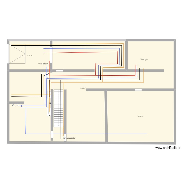 TPS Gourmands cave. Plan de 0 pièce et 0 m2