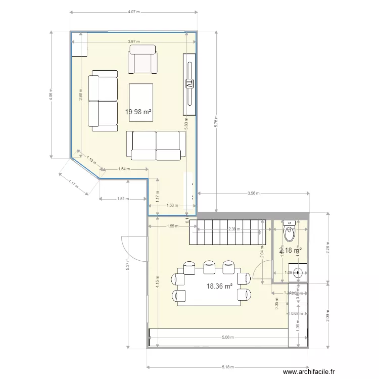 STE MARIE RDC PROJET. Plan de 