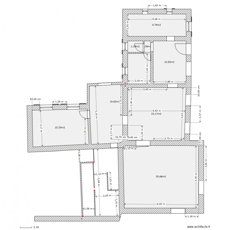 CrÃ©mat RDC - V2 corrigÃ©e. Plan de 0 pièce et 0 m2