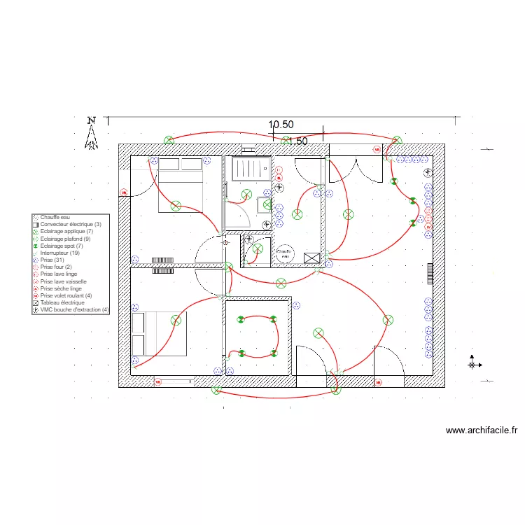 JARRY. Plan de 
