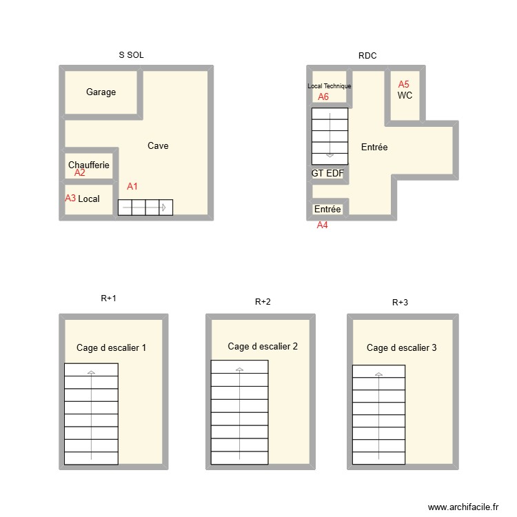 2601 ASSO ST MARTIN. Plan de 0 pièce et 0 m2
