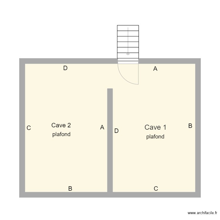 habitation bodereau caves. Plan de 0 pièce et 0 m2