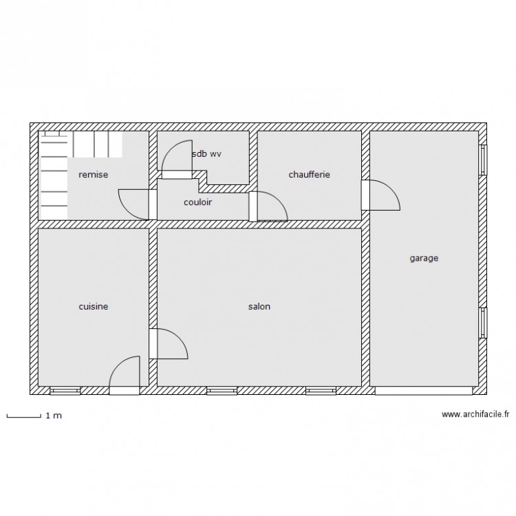 thiry rdc. Plan de 0 pièce et 0 m2