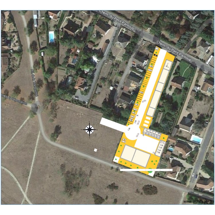 CHEMIN PETIT PANLOUP V2. Plan de 0 pièce et 0 m2