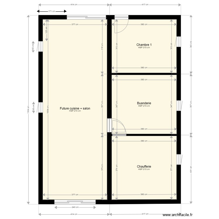 PLAN POUR IMPRESSION. Plan de 0 pièce et 0 m2 PLAN POUR IMPRESSION. Plan de 0 pièce et 0 m2