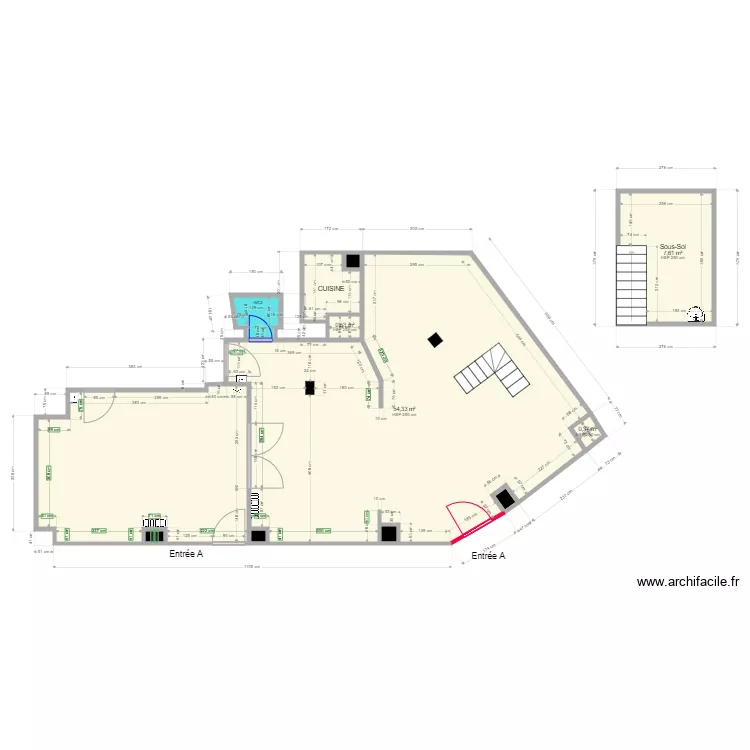 AGENCE CITYLIFE PARIS 20 FUTUR 1. Plan de 
