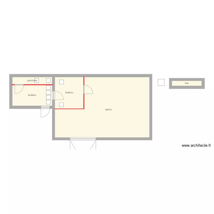 Protect Batiment. Plan de 