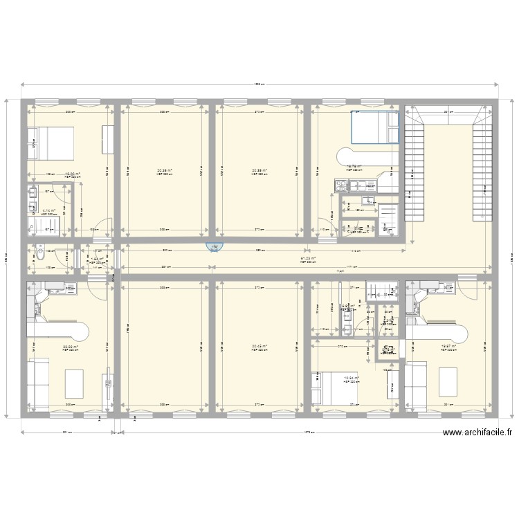PANAZOL 1er étage. Plan de 0 pièce et 0 m2