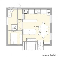 plan maison niveau 1