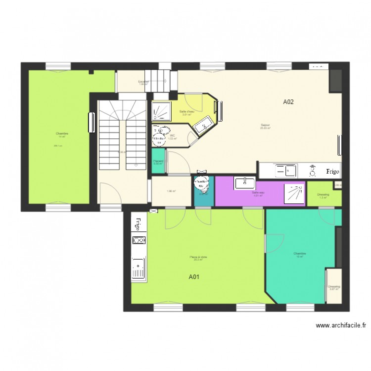 FLEURY. Plan de 0 pièce et 0 m2