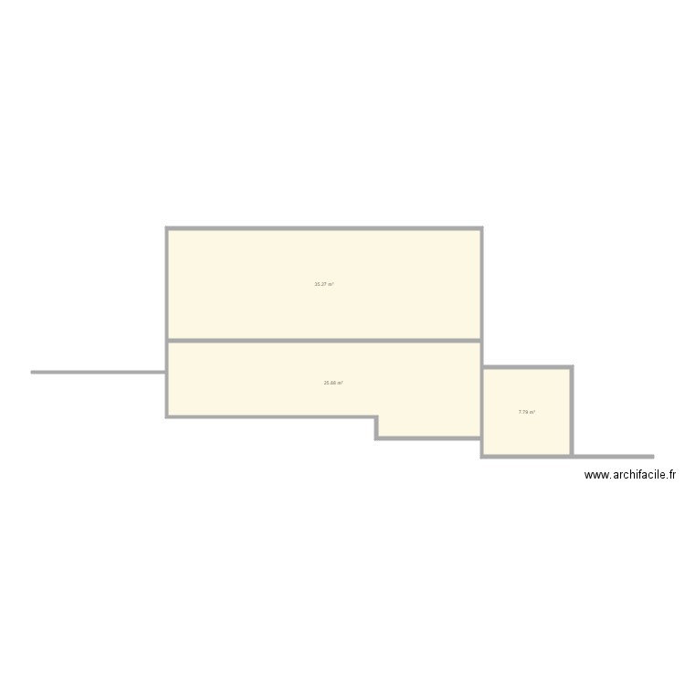 façade saint cirq. Plan de 0 pièce et 0 m2