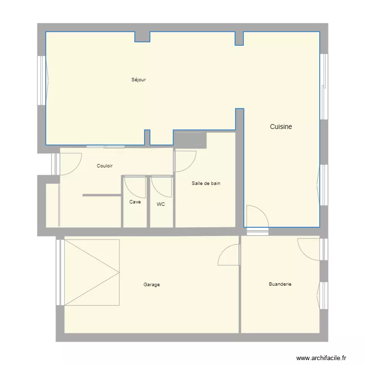 maison rosult. Plan de 