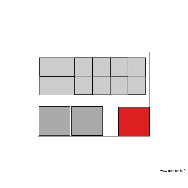 atelier. Plan de 0 pièce et 0 m2