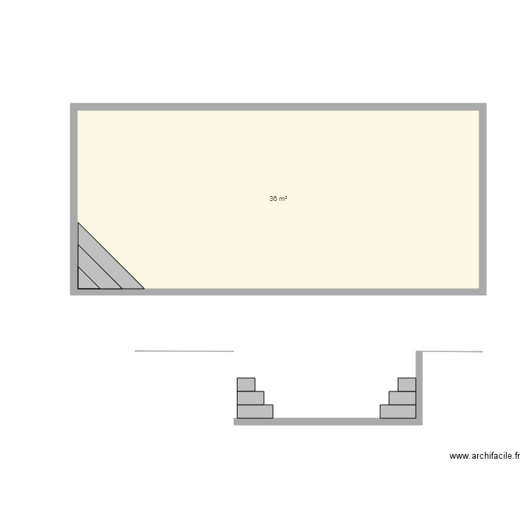 Plan en coupe piscine 9X4. Plan de 0 pièce et 0 m2