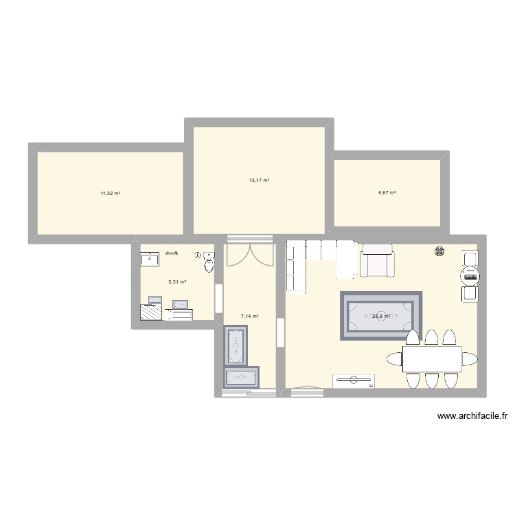 Maison de reve math. Plan de 0 pièce et 0 m2