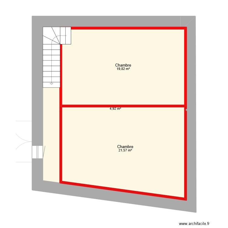 Arnaud. Plan de 4 pièces et 141 m2
