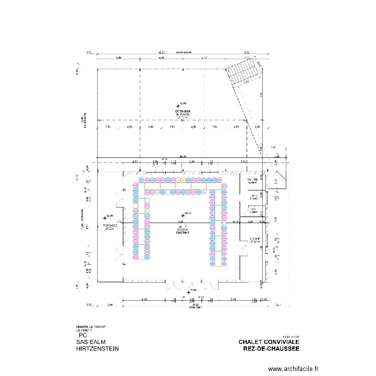 HIRTZ. Plan de 0 pièce et 0 m2