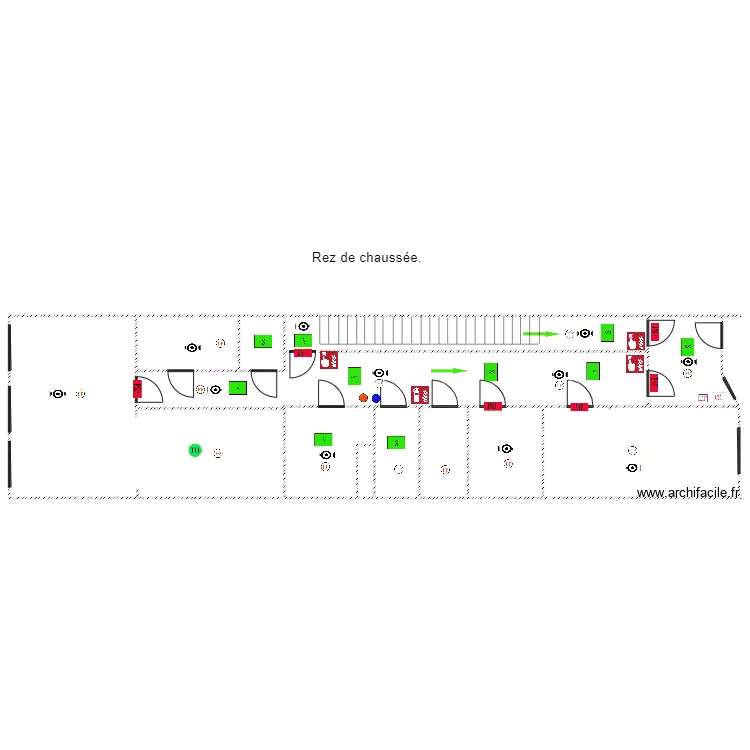 maison rez leray détection incendie. Plan de maison rez leray détection incendie. Plan de