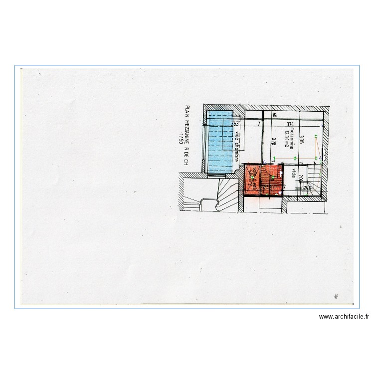 ddc mezzanine albert de mun du 06 11 20. Plan de 0 pièce et 0 m2