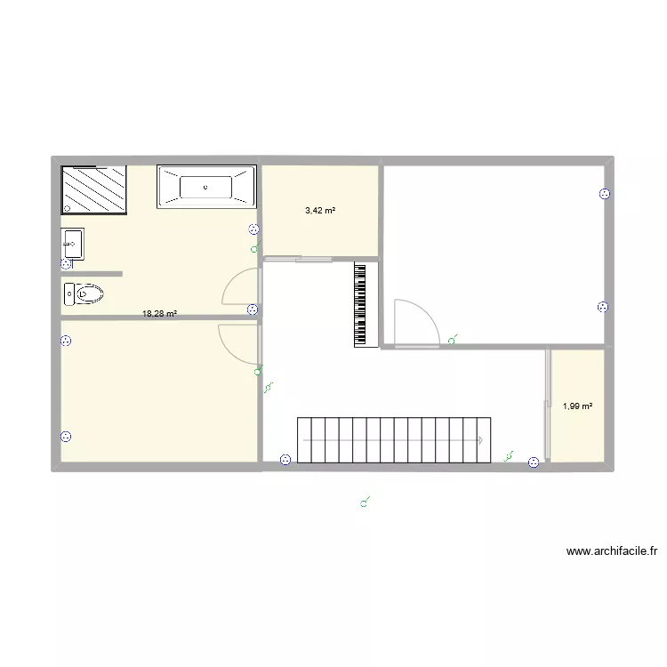 blainville 2. Plan de 