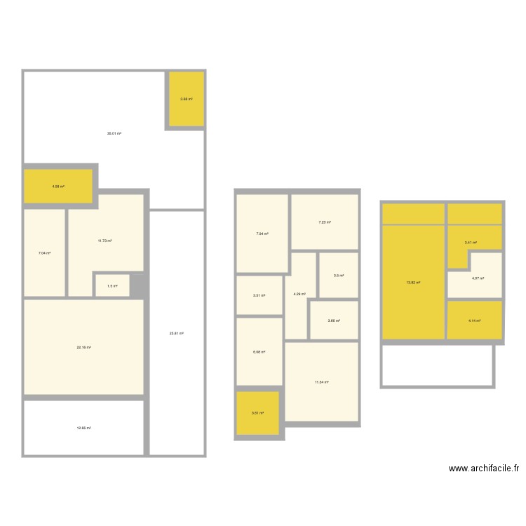 19033880. Plan de 0 pièce et 0 m2