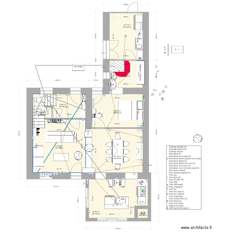 grouchy dernier elec. Plan de 0 pièce et 0 m2