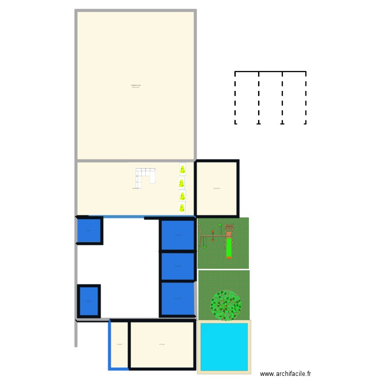 projet 1. Plan de 0 pièce et 0 m2