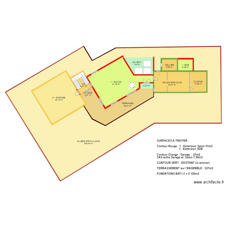 PLAN POUR ENTREPRISES SANS COTES. Plan de 0 pièce et 0 m2
