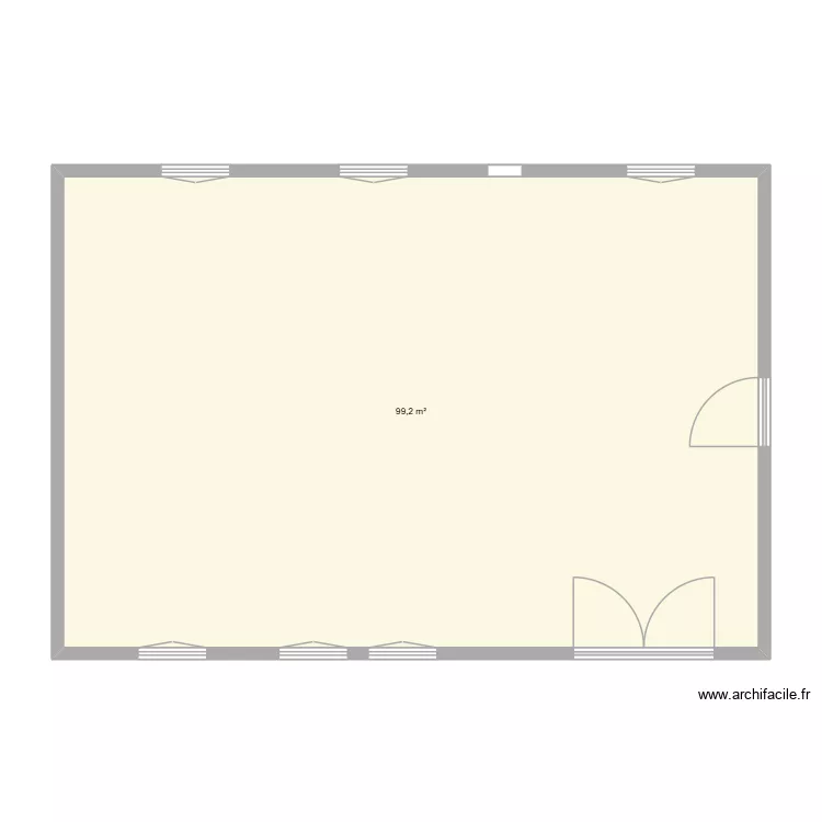 PLAN LANDAUL 2026. Plan de 1 Pièce et 99 m²