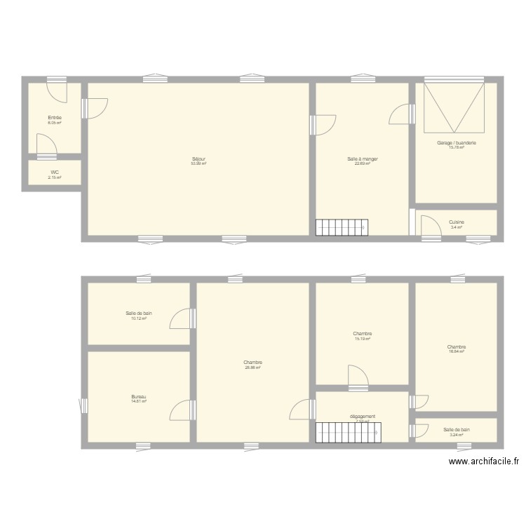 beuvaden. Plan de 0 pièce et 0 m2