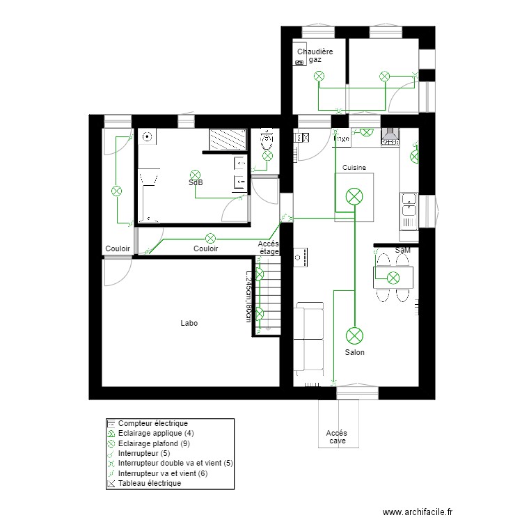 Permis Stéphanie et Killian elec. Plan de 0 pièce et 0 m2