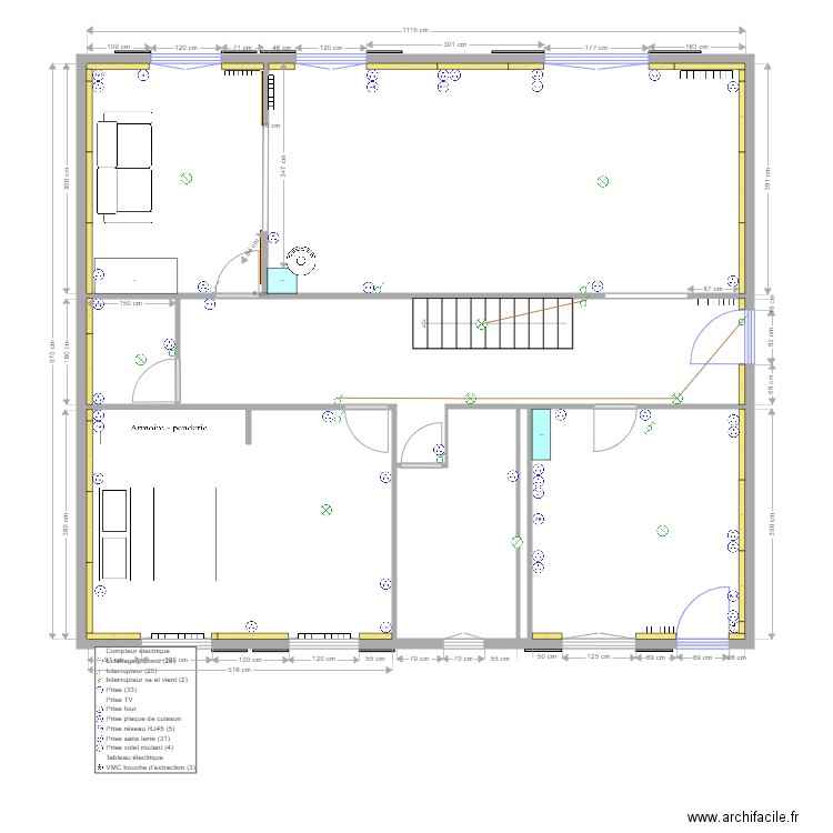 maison gougelin. Plan de 0 pièce et 0 m2