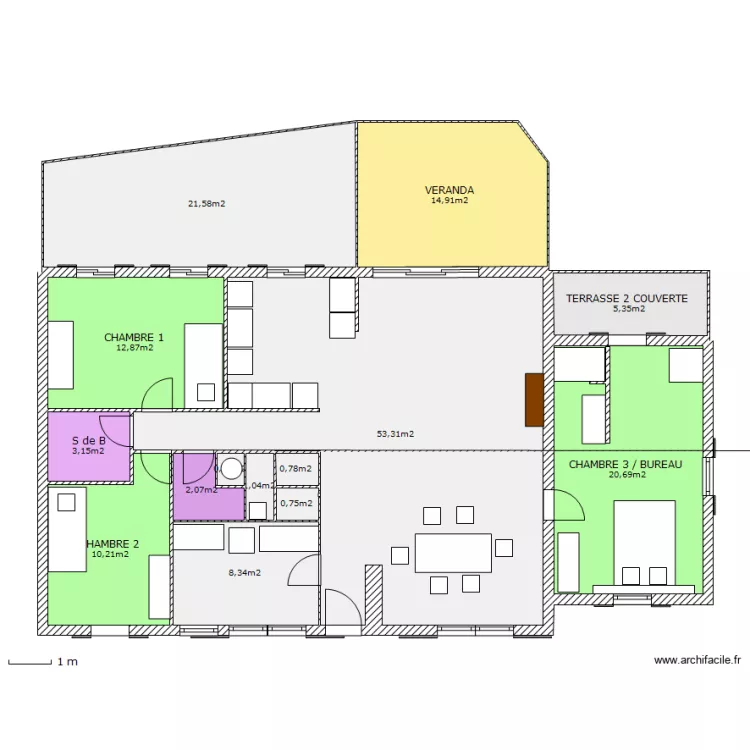 Maison Quinc 13 sept. Plan de 