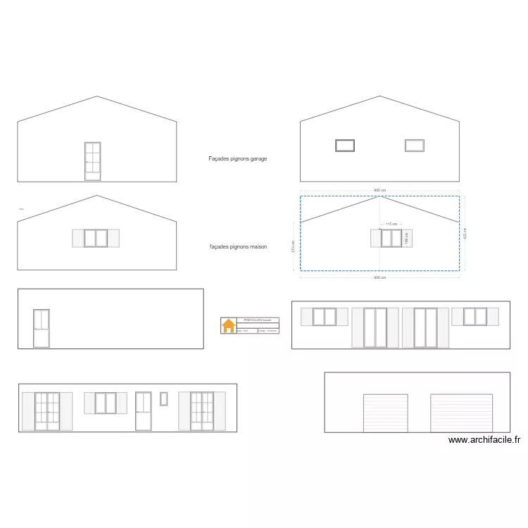 PCMI DULIAN facade. Plan de PCMI DULIAN facade. Plan de
