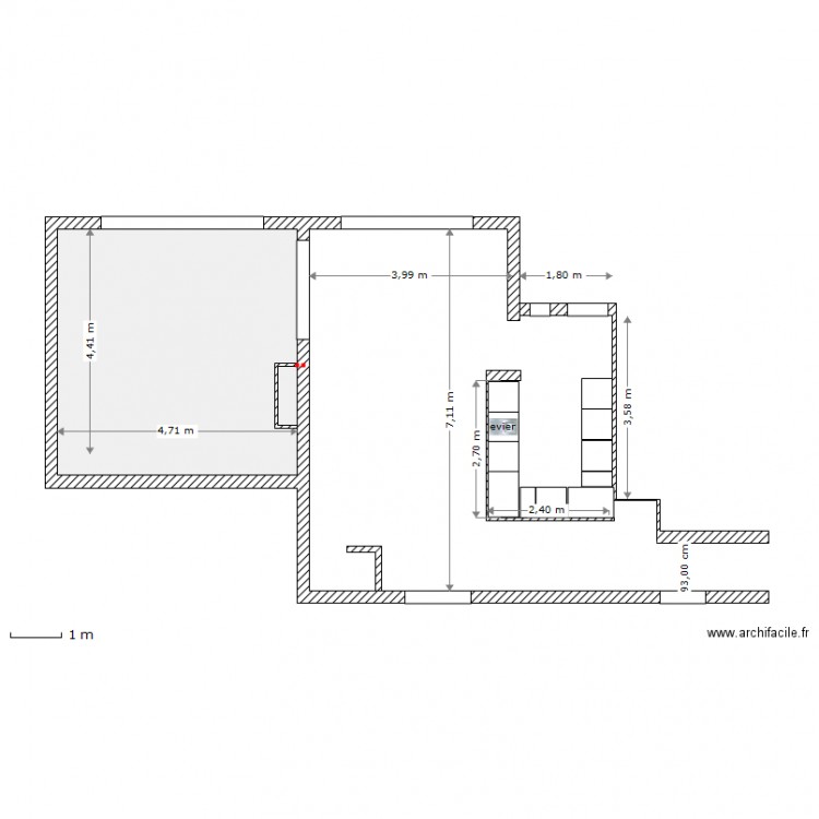 de cacqueray cuisine 1/10/2012. Plan de 0 pièce et 0 m2