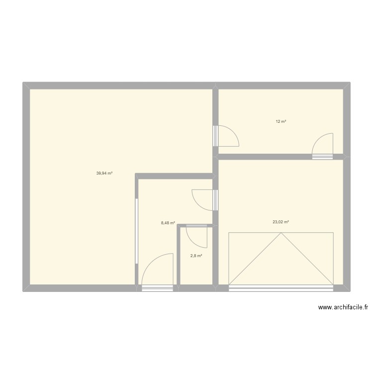 100. Plan de 0 pièce et 0 m2
