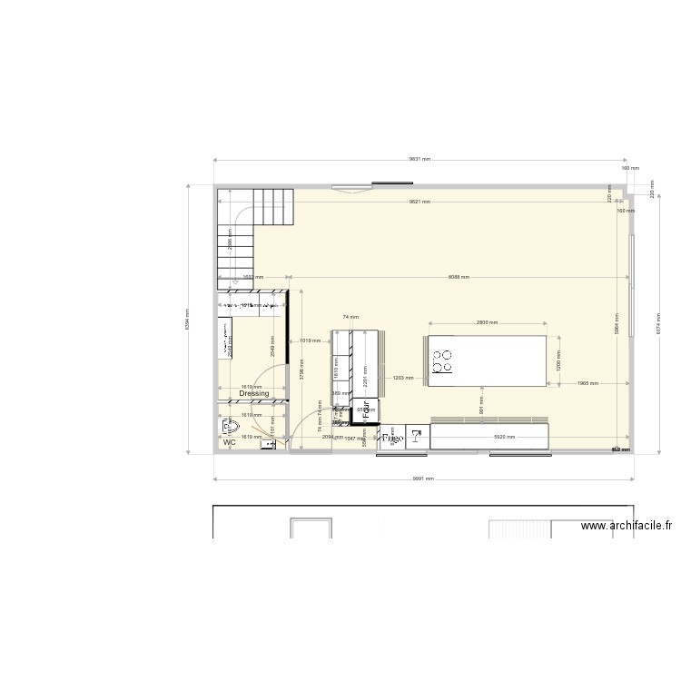 Maison Plan du RDC pour Soleka. Plan de 0 pièce et 0 m2