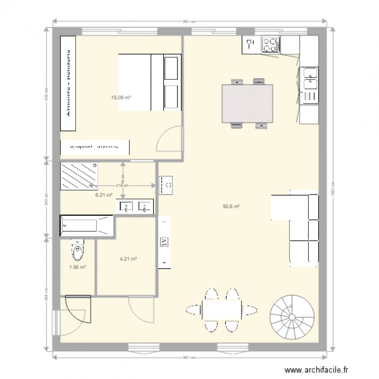 st crépin 1111. Plan de 0 pièce et 0 m2