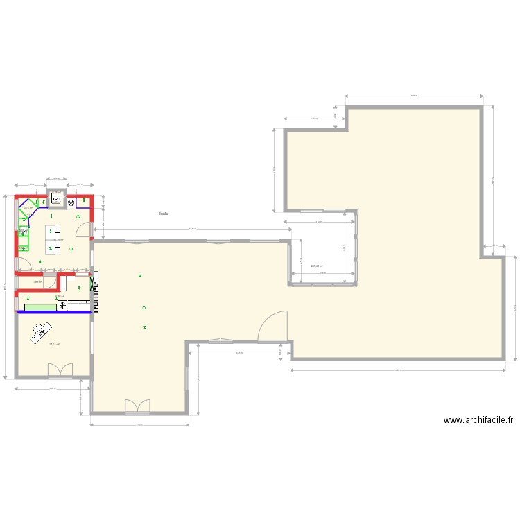 Le JARD Cuisine PROJET 6. Plan de 0 pièce et 0 m2