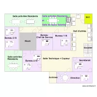 Etage Cada avant r&eacute;novation