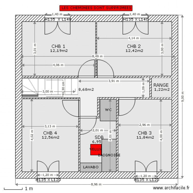 SERDAL 1ER V4 DEFINITIF. Plan de 0 pièce et 0 m2