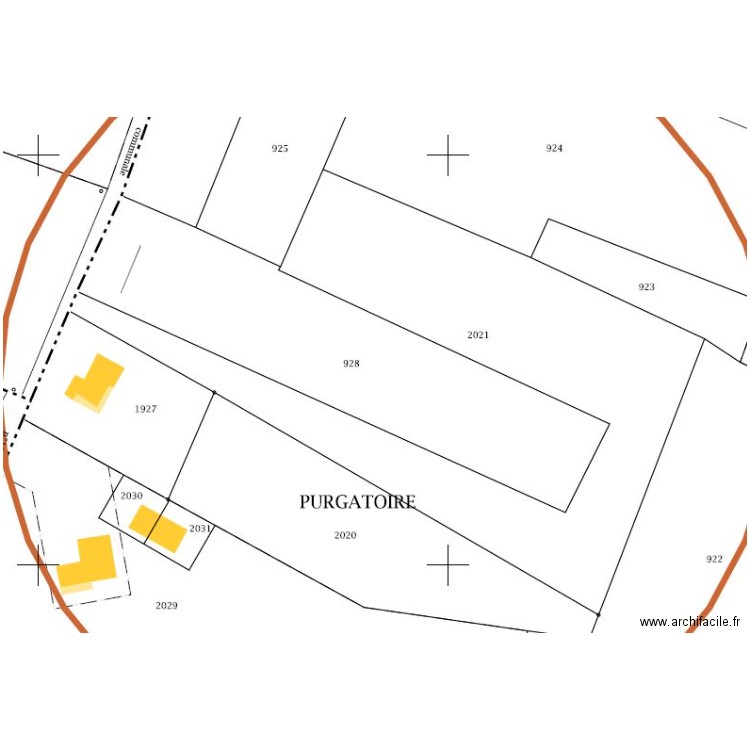 Cadastre2. Plan de 0 pièce et 0 m2