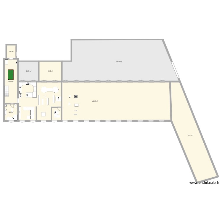 Loft Fred 1BIS. Plan de 0 pièce et 0 m2