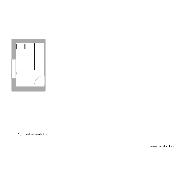 Sjever-Zapad-k-1. Plan de 
