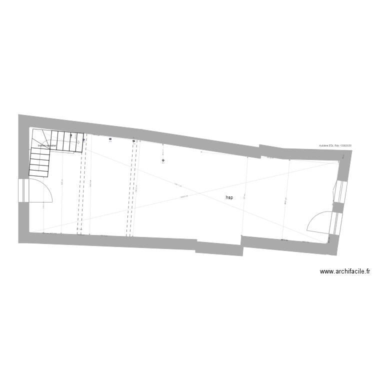 Aubière EDL 15082020 RDC. Plan de 0 pièce et 0 m2