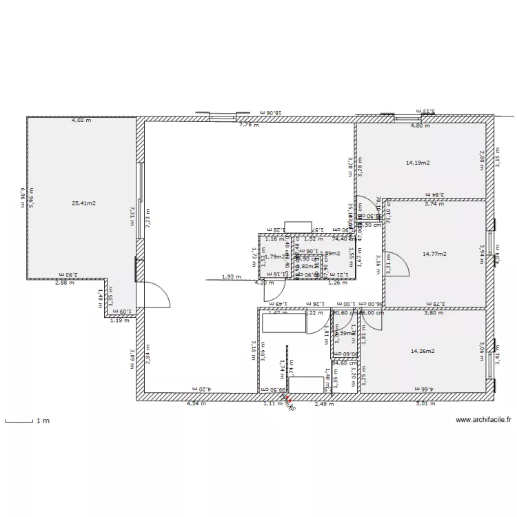 &eacute;tage5. Plan de 